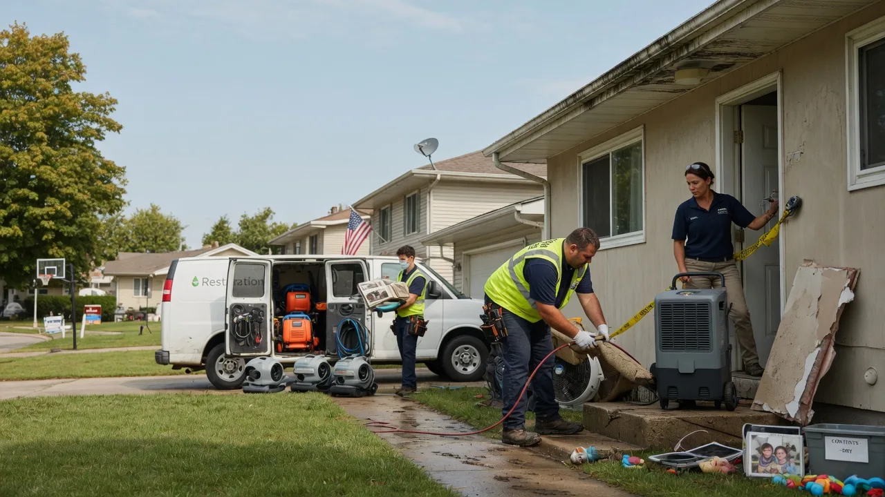 Water Damage Restoration in West Milford, WV near me